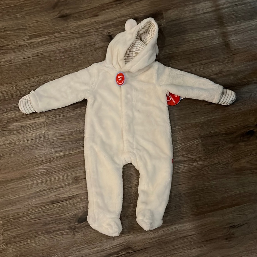 Magnetic Me bear onesie 3-6 months